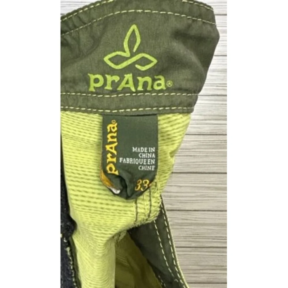PrAna Bundle‎ Men's Size 33 El Porto Short Sea Green/Blue Swim Board Shorts